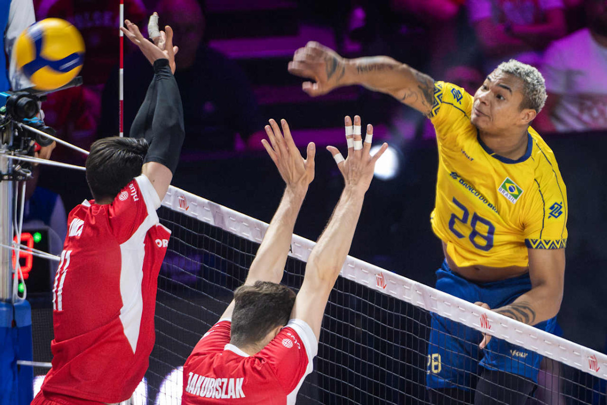 Brasil Kalahkan Polandia 3-1, Ini Klasemen VNL 2025