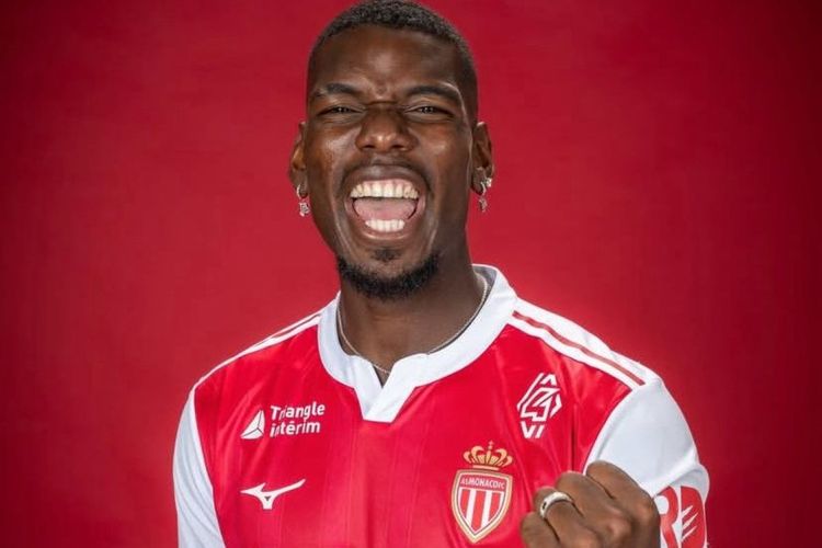 Paul Pogba Resmi Bergabung dengan AS Monaco, Siap Kembali Setelah Larangan Doping