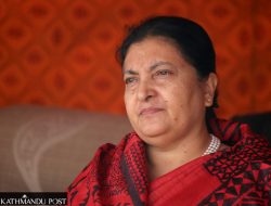 UML Leaders Seek Ex-President Bhandari’s Help to Tame Oli UML Leaders Seek Ex-President Bhandari’s Help to Tame Oli