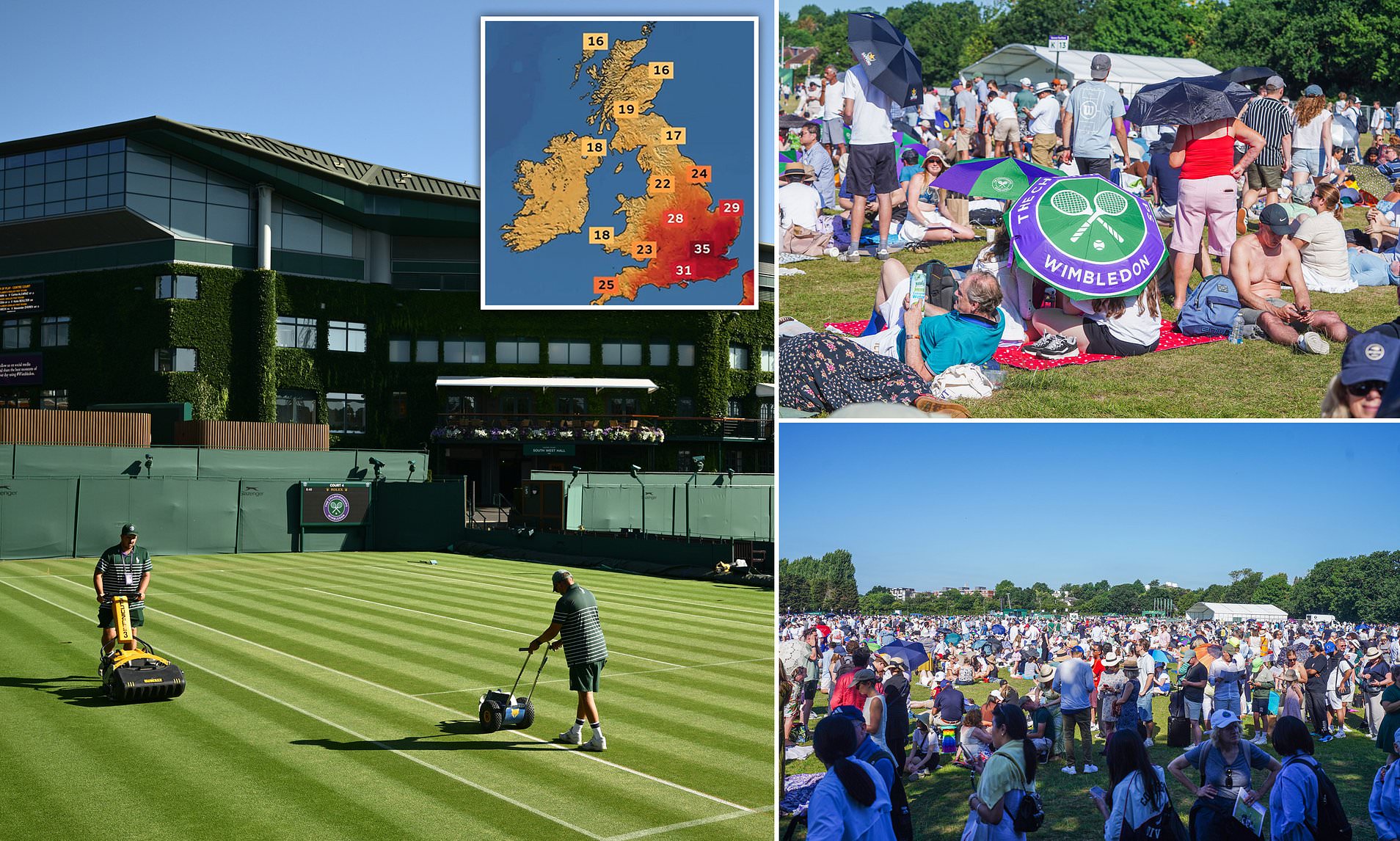 Britain Braces for Record-Breaking June Heat as Wimbledon Kicks Off Under Scorching Skies