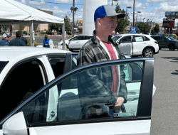 Reno teen wins free car at Bill Pearce Honda giveaway