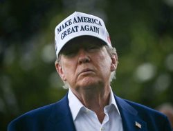 Trump Celebrates ‘Historic’ Iran Strike with Self-Glorying American Flag Stunt