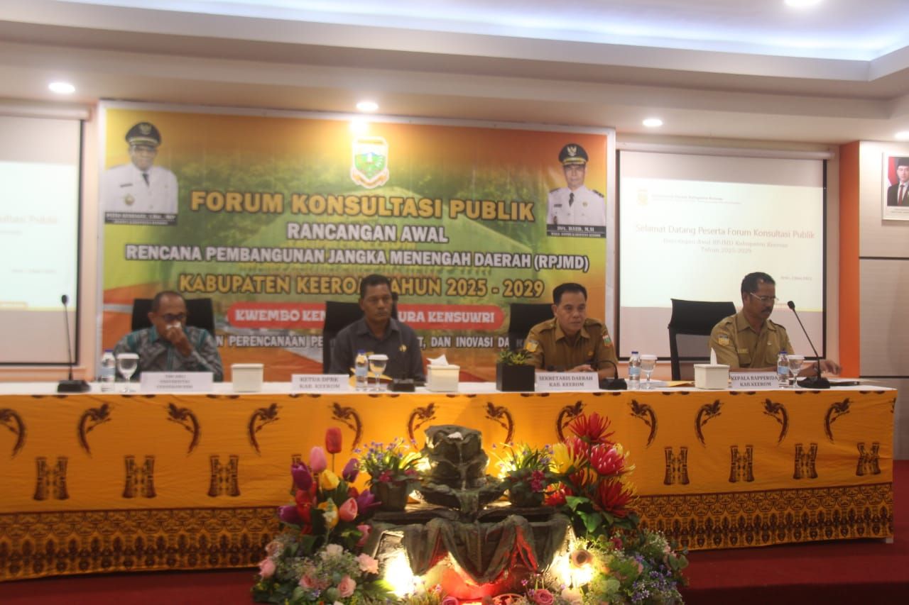 RPJMD Keerom Selesai di Masa Depan, Dorong Indonesia Emas 2045 sesuai Visi Prabowo-Gibran