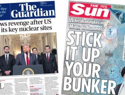 Iran Promises Retaliation” and “Make Bunkers the Cost