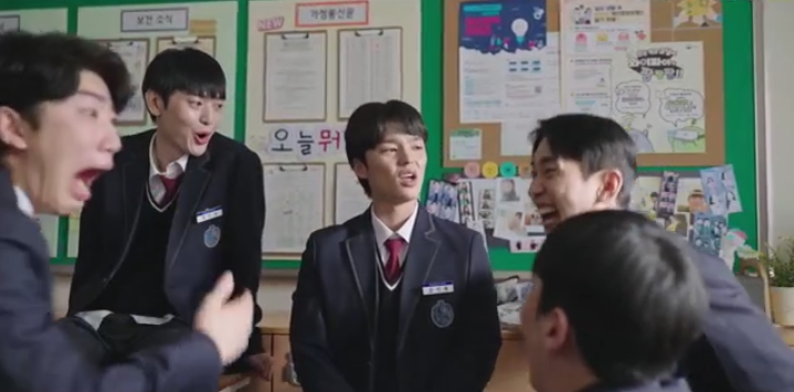 6 Kelompok Siswa SMA dalam Drakor “I Am a Running Mate” oleh Youngjin