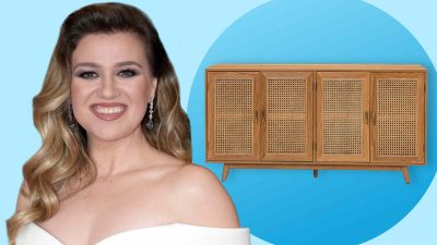 Kelly Clarkson’s Coastal Cabinet: Stunning and Spacious, Yours for 57% Off