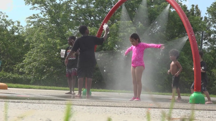 Splash Pads in Waterbury Keep Kids Cool During Extreme Heat