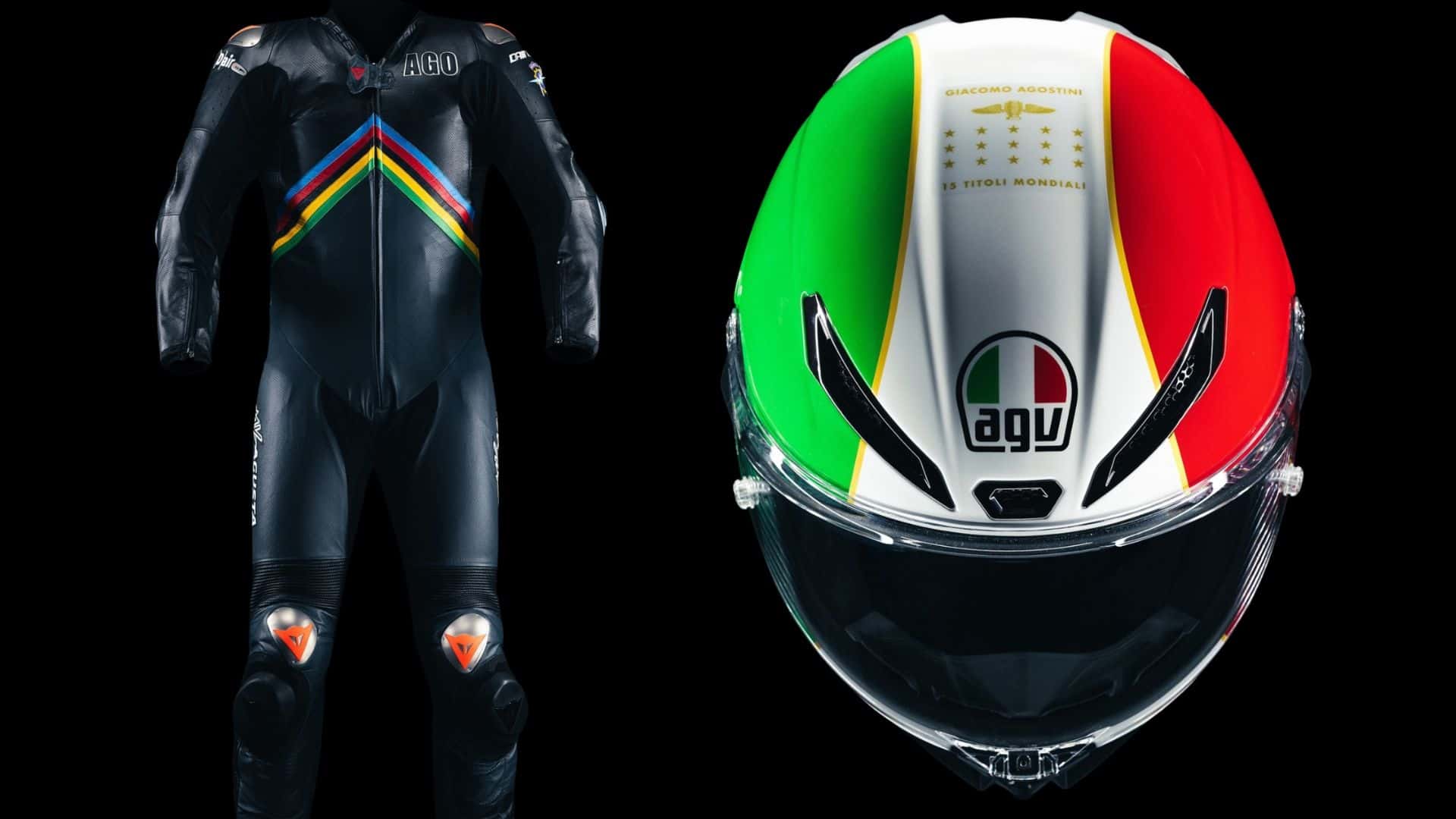 Dainese and AGV Craft Elite Gear for This Luxe Supercar