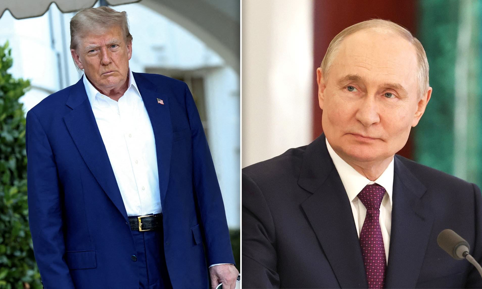 Trump’s Sarcastic Jab at Putin After Revealing Details of Their Private Chat