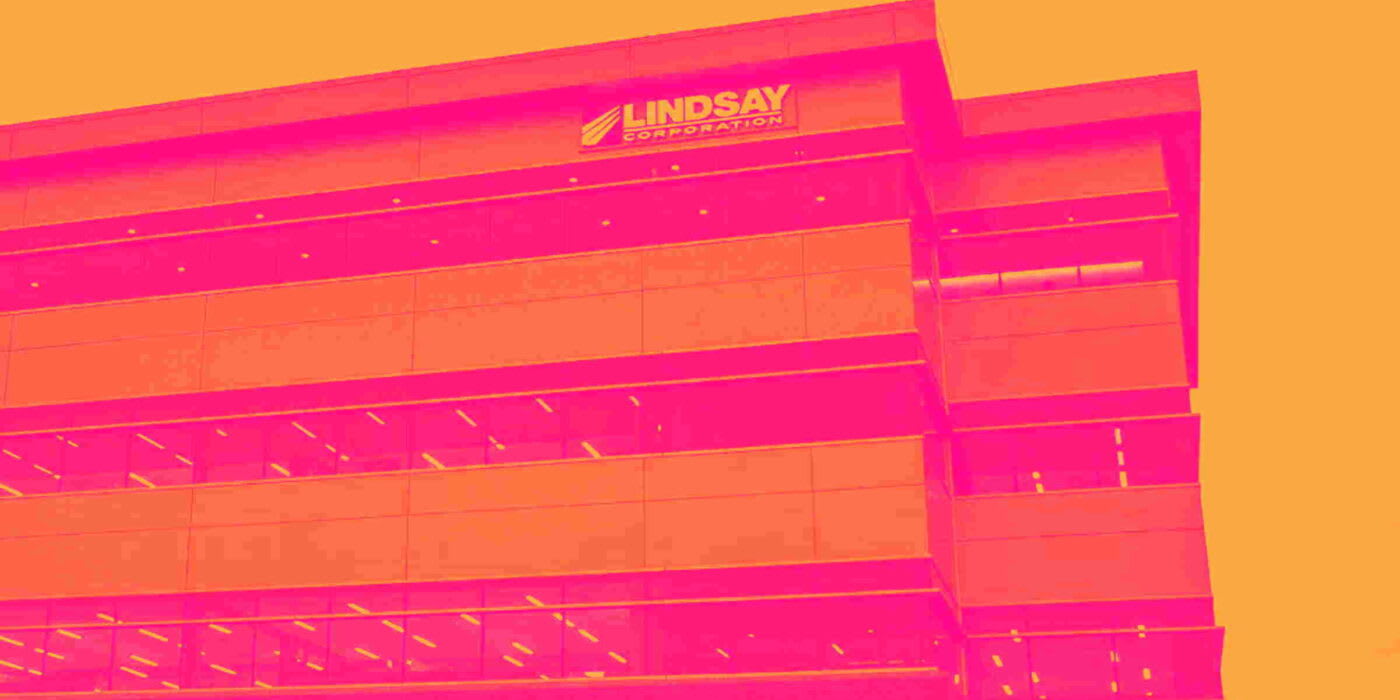 Earnings Alert: Lindsay (LNN) Set to Report Q2 Results Tomorrow