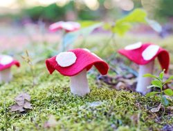 DIY Felt Mushrooms (No Sewing, No Stuffing—Pure Magic!) DIY Felt Mushrooms (No Sewing, No Stuffing—Pure Magic!)