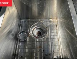 I Tested a “Miracle in a Can” on My Grungy Outdoor Sink, and the Results Were Stunning I Tested a “Miracle in a Can” on My Grungy Outdoor Sink, and the Results Were Stunning