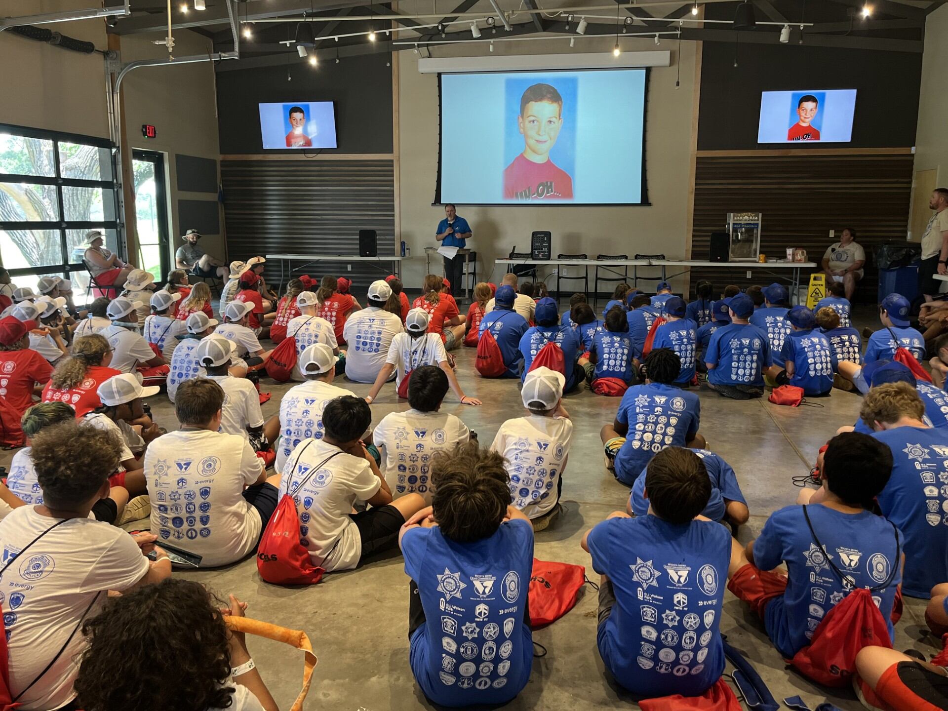 Wichita Youths Team Up with First Responders at L.A.W. Camp