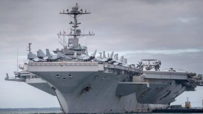 Chinese Students Arrested in South Korea for Filming U.S. Aircraft Carrier