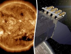 Smiling Sun Graces the Cosmos in This Stunning Image