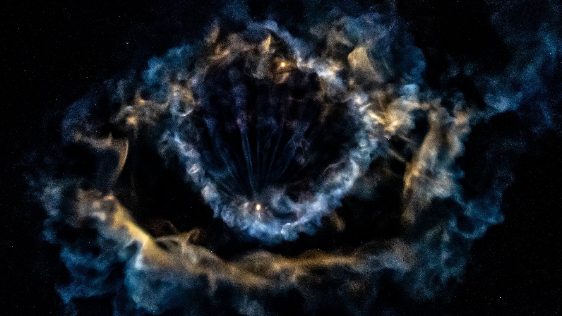 SpaceX Falcon 9 Lights Up the Night Sky with a Nebula-Like Ring | Exclusive Space Photo for June 27, 2025