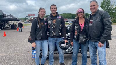 Harley Rally Brings Father-Son Duo Closer