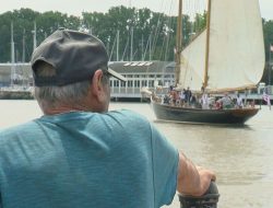 General Patton’s Historic Schooner Makes a Grand Arrival at the Port of Rochester