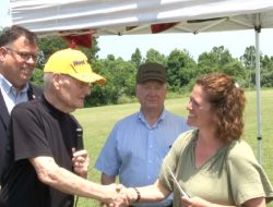 State Senators Award Check to University High School for New Sports Complex