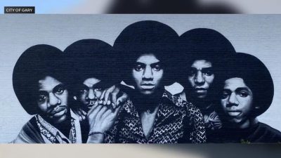 Gary, Indiana, Unveils New Jackson 5 Mural Celebrating City’s Musical Legacy