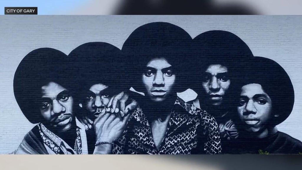 Gary, Indiana, Unveils New Jackson 5 Mural Celebrating City’s Musical Legacy
