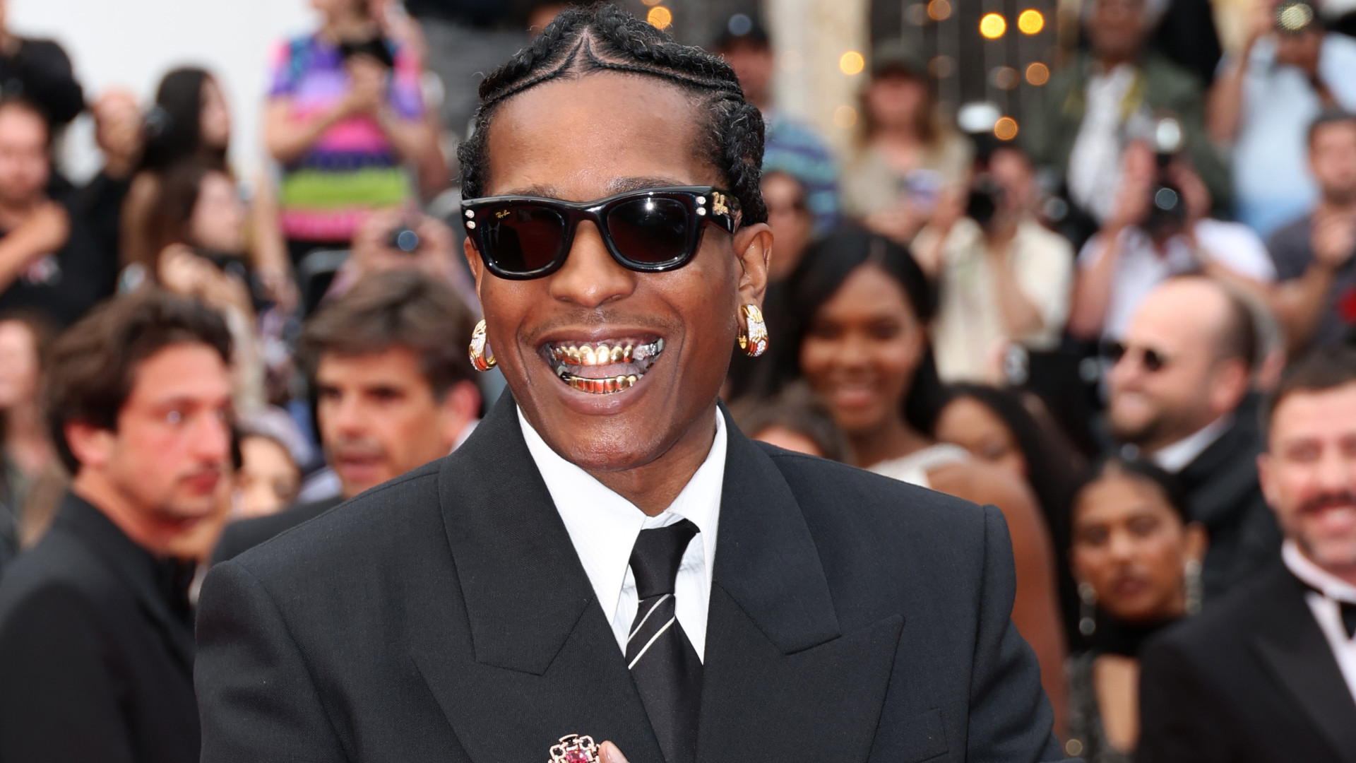 ASAP Rocky’s Heartwarming Moment: Carrying Son Riot on the Runway at AWGE Fashion Show