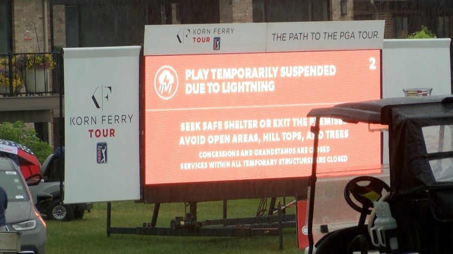 Rainy Delays Interrupt Second Round at Memorial Health Tournament