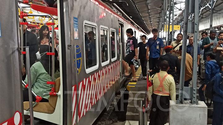 Kereta Commuter Yogyakarta-Solo Tergelincir di Delanggu