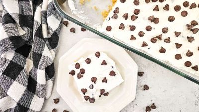Decadent Dream: The Ultimate Chocolate Chip Cheesecake