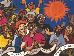 US Artist Leads HIV Awareness Charge Through Art