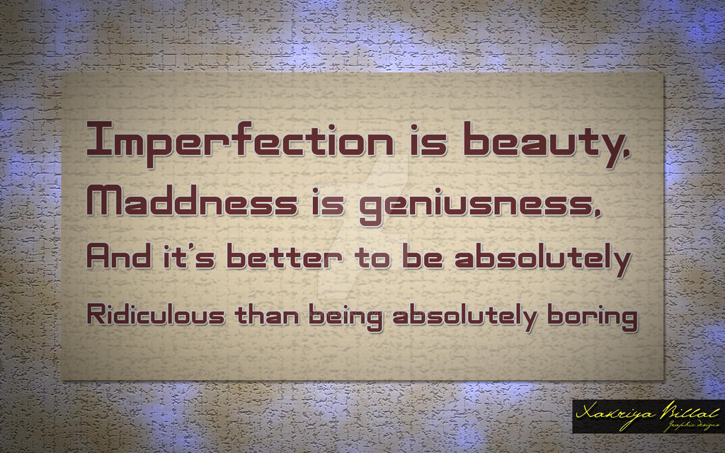 The Beauty of Imperfection: An International Edition