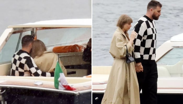 Travis Kelce Shares Offseason Getaway Pics with Taylor Swift — Fans Lose It