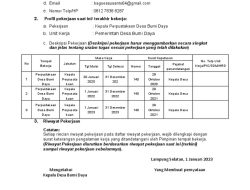 Format Surat Pengalaman Kerja PPPK Kesehatan Kejaksaan RI 2025 Format Surat Pengalaman Kerja PPPK Kesehatan Kejaksaan RI 2025