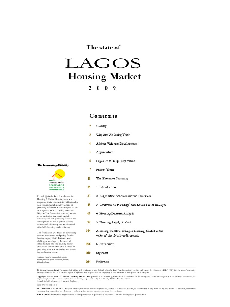 Lagos Housing Market Stays Under Severe Pressure — Report