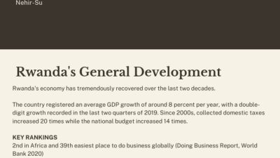 Fresh Data Strategy Aims to Boost Rwanda’s Policy Leaders