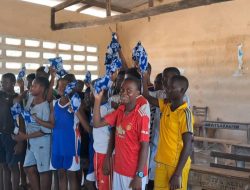 Stanbic Bank Gifts Reusable Pads to Girls in Volta Region