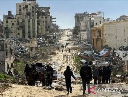 56.647 Warga Palestina Tewas dalam Pembantaian Israel di Gaza