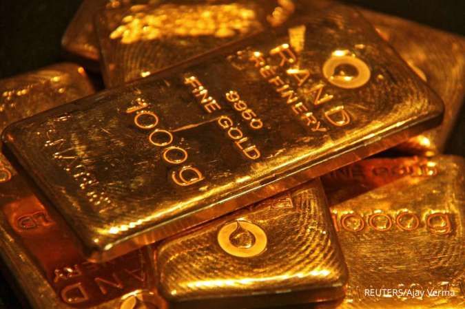 Emas Spot Turun Senin (14/7) Usai Pecahkan Rekor Tiga Pekan