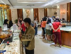 Harga Emas Antam Naik Rp 5 Ribu Jadi Rp 1,906 Juta per Gram