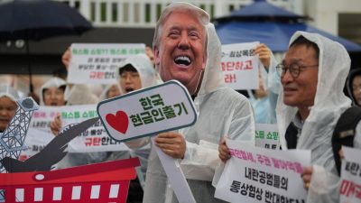 Trump insists South Korea pay more for its defence as tariff deadline looms: ‘It’s very unfair’