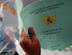 Kementerian ATR/BPN: Sertifikat Tanah Masih Berlaku Kementerian ATR/BPN: Sertifikat Tanah Masih Berlaku