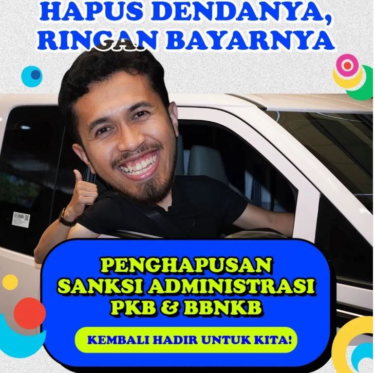 Jakarta Masuk Daftar, 11 Provinsi Hapus Denda dan Progresif Kendaraan Sampai Tanggal Ini
