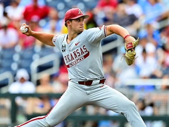 Phillies Land Pitcher Gage Wood from Arkansas Draft
