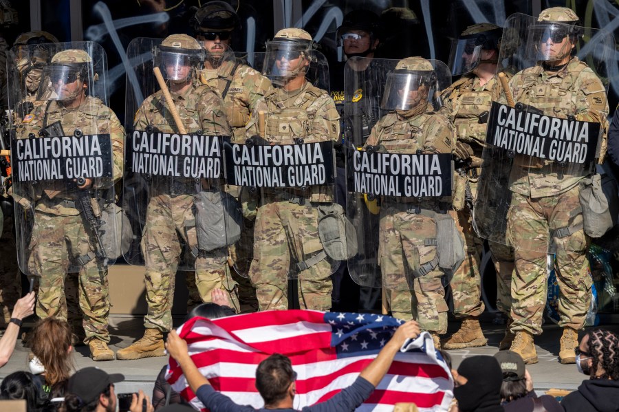 Half of 4,000 National Guard Troops Head Home from LA