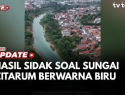 Penyebab Sungai Citarum Berubah Warna Jadi Biru Penyebab Sungai Citarum Berubah Warna Jadi Biru