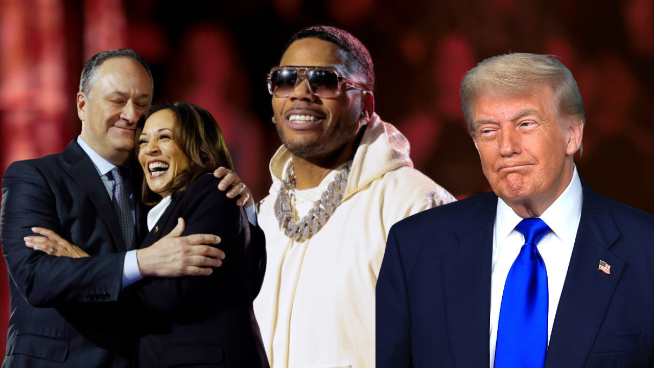Nelly Claps Back at Kamala Harris Over ‘White Husband’ Jab, Defends Trump Inauguration Gig