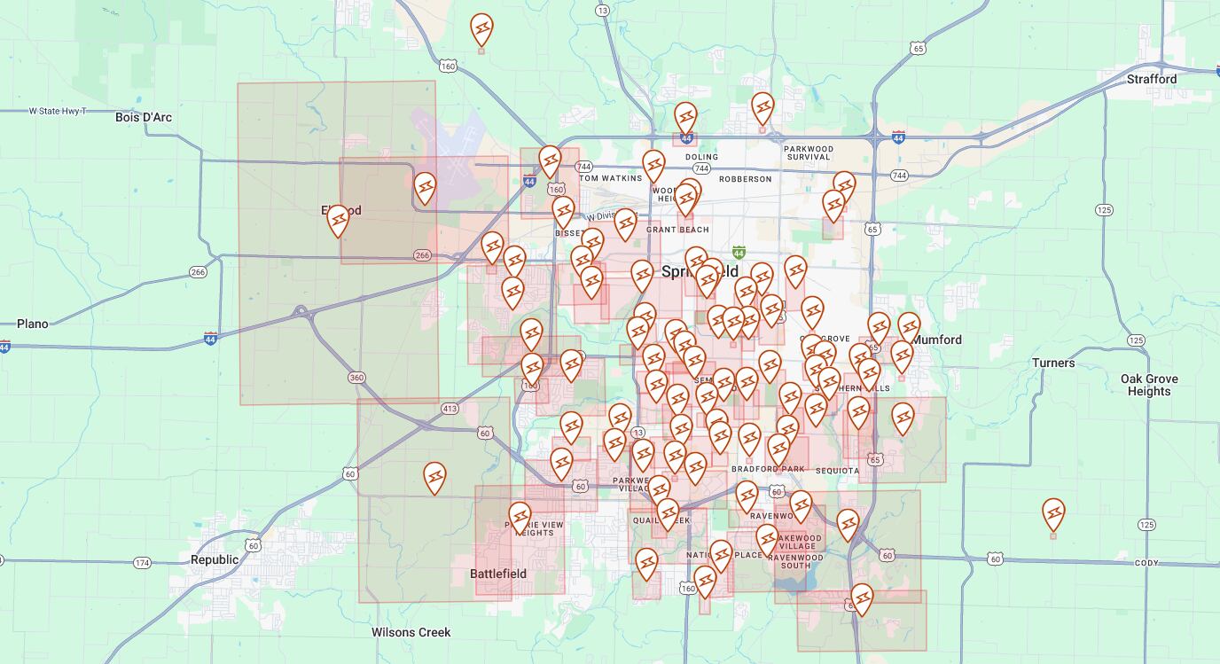 Thousands Without Power After Sunday Storm; Utilities Rush to Restore Electricity