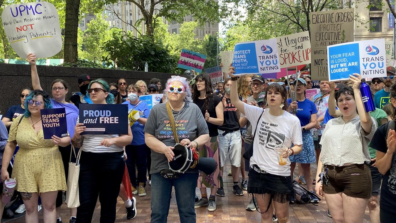Youth Gender Care Protest Erupts as UPMC Halts Services