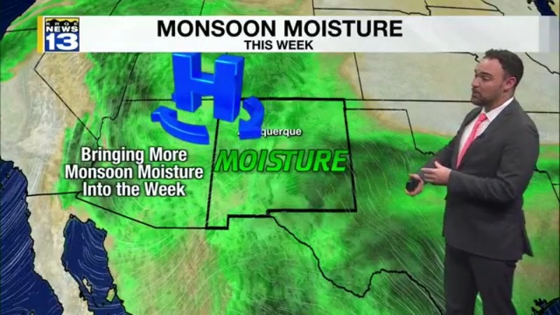 **”Heavy Monsoon Moisture Drenches U.S. This Week”**  

Let me know if you’d like variations with a different tone (e.g., dramatic, informative, urgent).