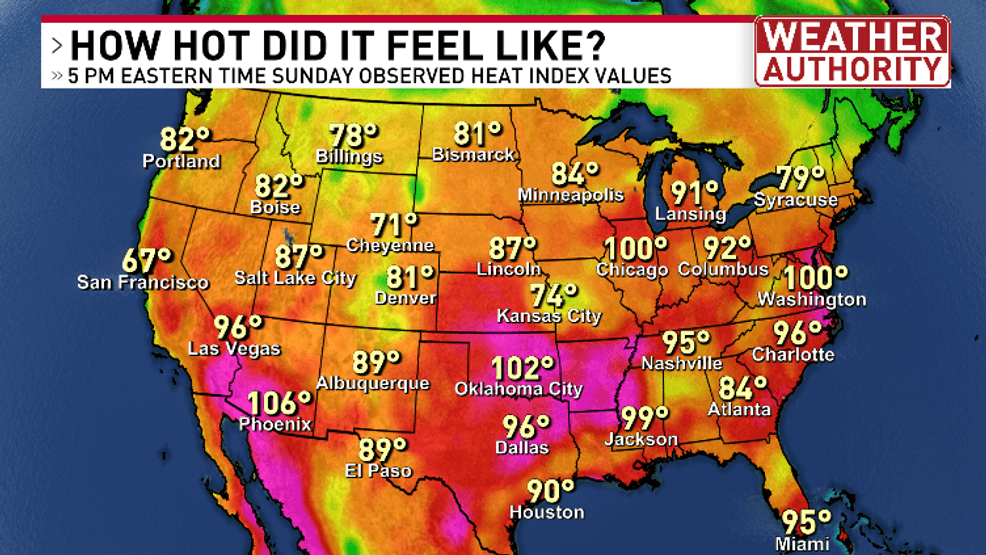 Here’s a rephrased, more captivating version of your title:

**”Hot and Humid Start to the Week, But Relief Is on the Way”**

Let me know if you’d like more variations!